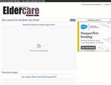Tablet Screenshot of eldercare.recordnet.com
